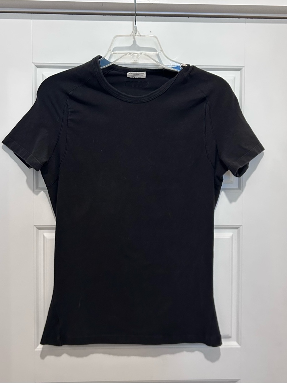 Vintage Calvin Klein Fitted Black Short Sleeve Crewneck Tee